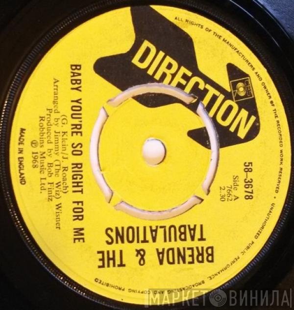 Brenda & The Tabulations - Baby You're So Right For Me