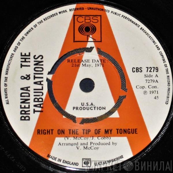 Brenda & The Tabulations - Right On The Tip Of My Tongue