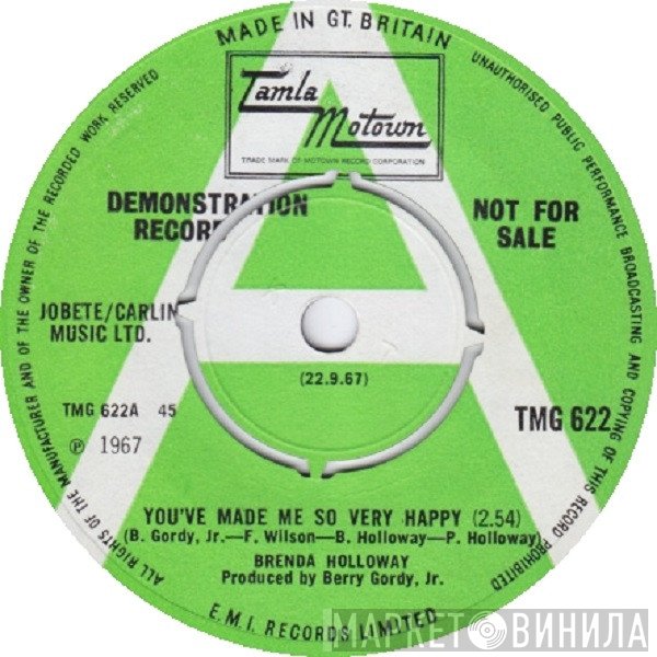 Brenda Holloway - You've Made Me So Very Happy