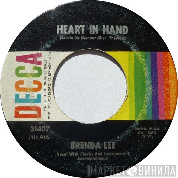 Brenda Lee  - Heart In Hand / It Started All Over Again