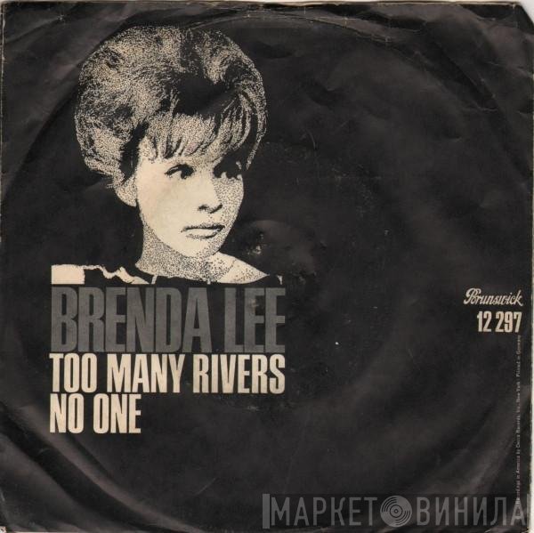 Brenda Lee  - Too Many Rivers / No One