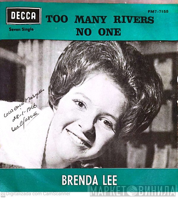 Brenda Lee  - Too Many Rivers / No One