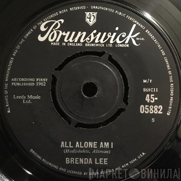 Brenda Lee - All Alone Am I