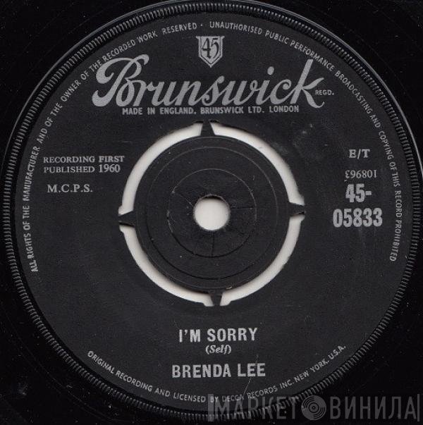 Brenda Lee - I'm Sorry