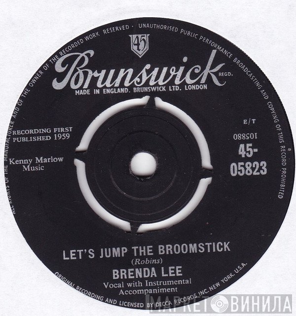 Brenda Lee - Let's Jump The Broomstick / Rock-A-Bye Baby Blues