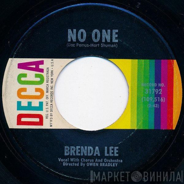 Brenda Lee  - No One