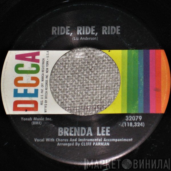 Brenda Lee  - Ride, Ride, Ride