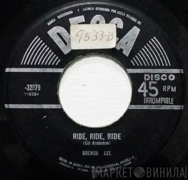 Brenda Lee  - Ride, Ride, Ride
