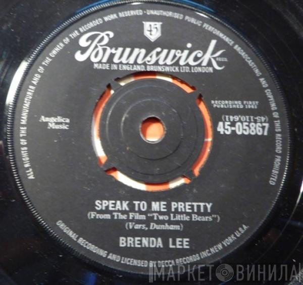 Brenda Lee - Speak To Me Pretty / Lover, Come Back To Me
