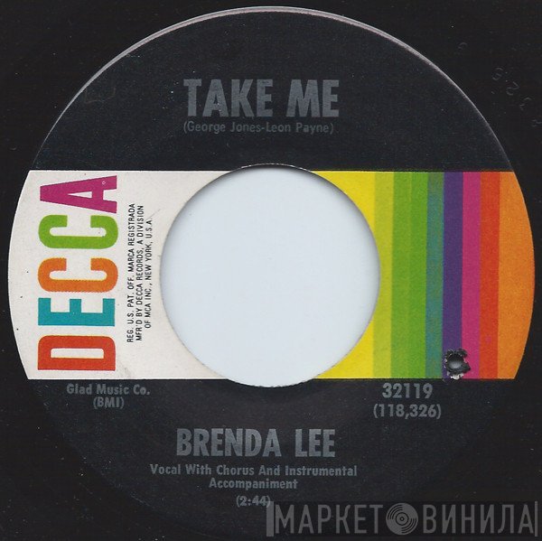 Brenda Lee  - Take Me