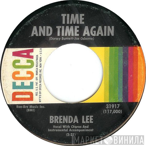 Brenda Lee - Too Little Time / Time And Time Again