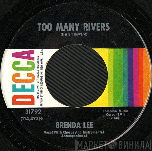 Brenda Lee  - Too Many Rivers