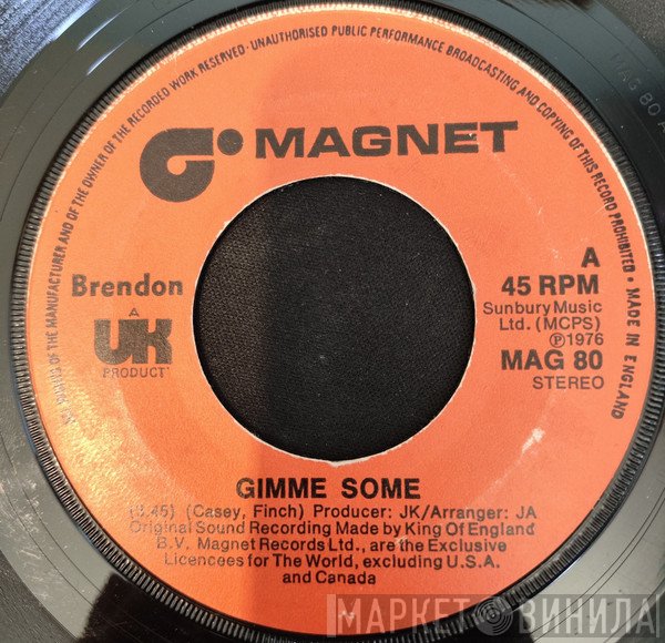 Brendon  - Gimme Some