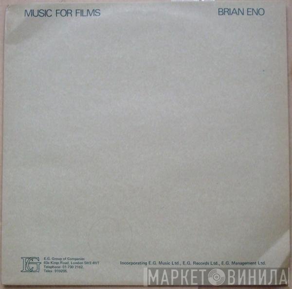Brian Eno  - Music For Films