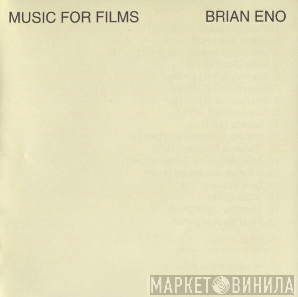 Brian Eno  - Music For Films