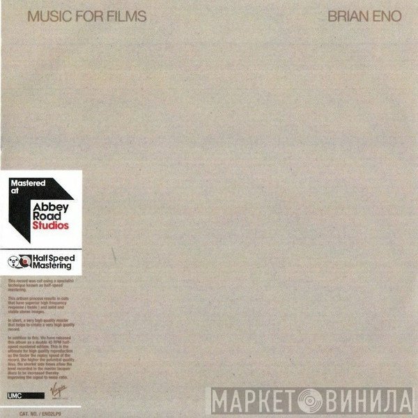 Brian Eno  - Music For Films