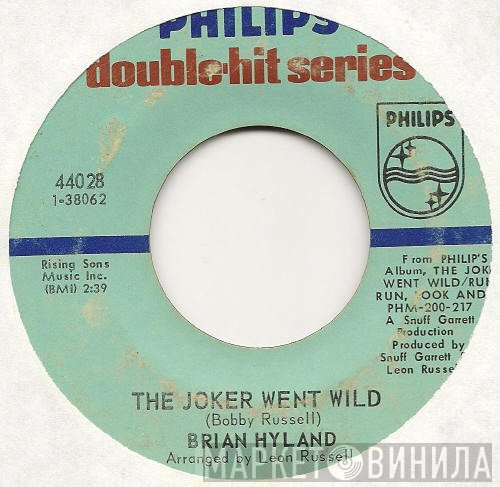 Brian Hyland - The Joker Went Wild / Holiday For Clowns