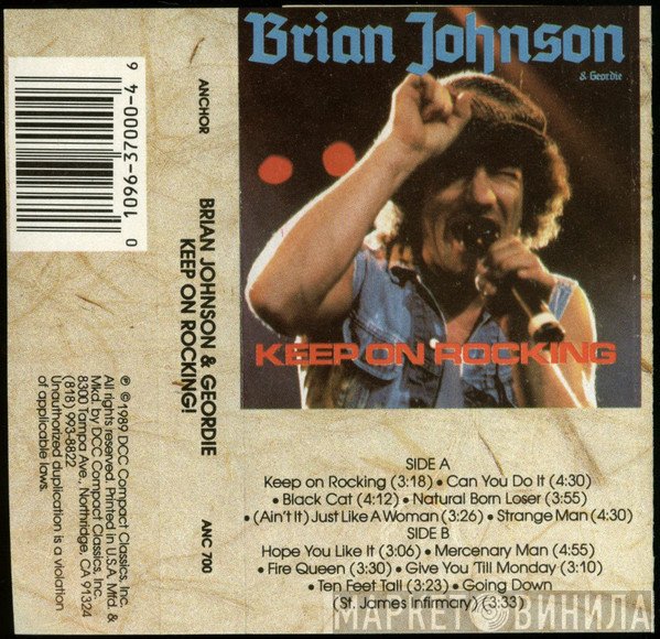 Brian Johnson, Geordie  - Keep On Rocking