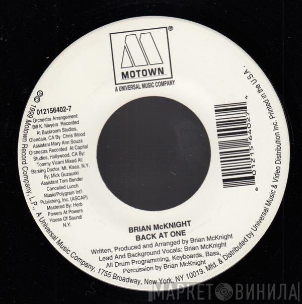 Brian McKnight  - Back At One