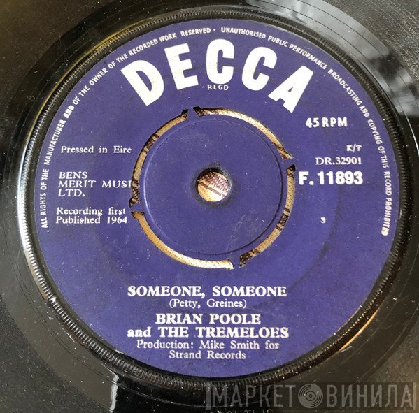 Brian Poole & The Tremeloes - Someone, Someone