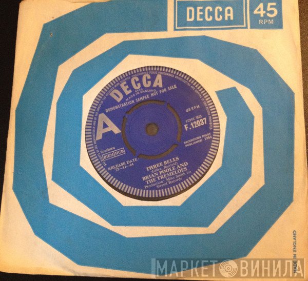 Brian Poole & The Tremeloes  - Three Bells
