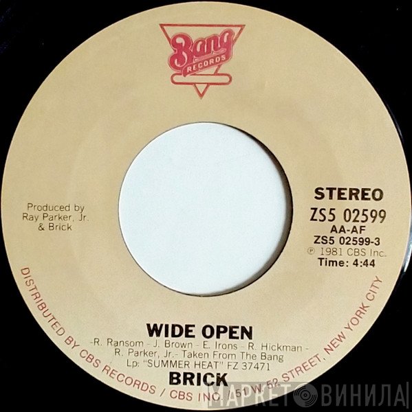 Brick - Wide Open / Seaside Vibes