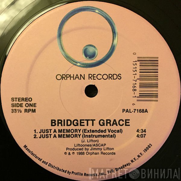 Bridgett Grace - Just A Memory