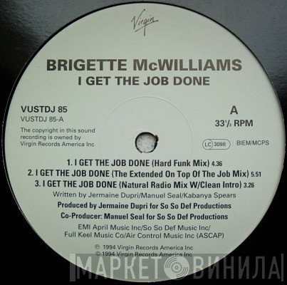 Brigette McWilliams - I Get The Job Done