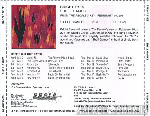 Bright Eyes  - Shell Game