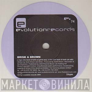 Brisk & Scott Brown  - Back & Forth