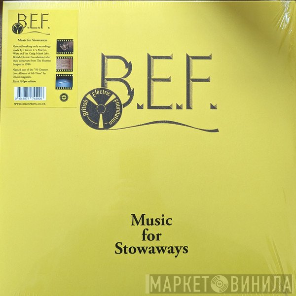 British Electric Foundation - Music For Stowaways