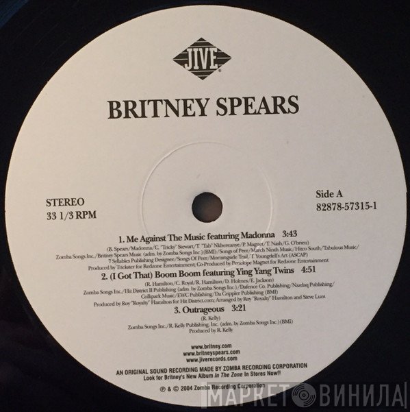 Britney Spears  - In The Zone