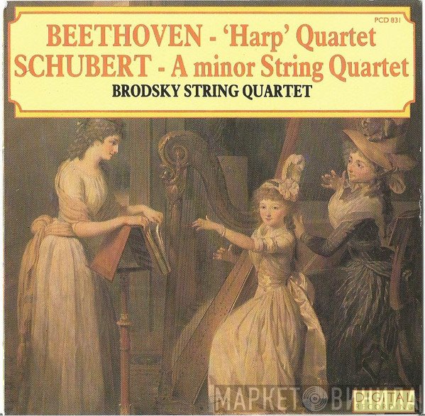 Brodsky Quartet, Ludwig van Beethoven, Franz Schubert - A Minor String Quartet / 'Harp' Quartet