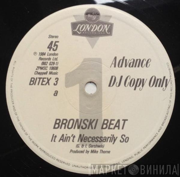 Bronski Beat - It Ain't Necessarily So