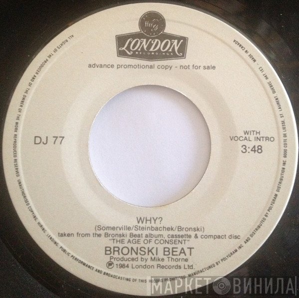 Bronski Beat  - Why?