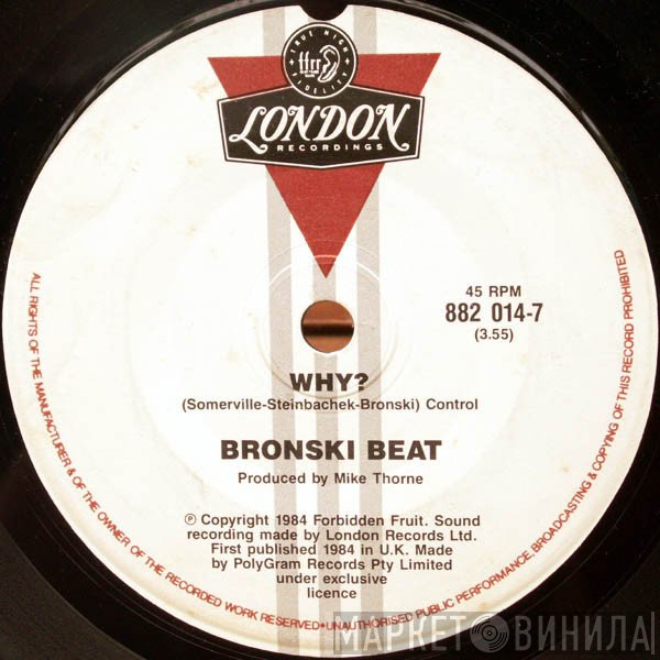 Bronski Beat  - Why?