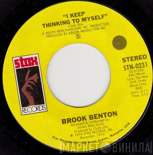 Brook Benton - I Keep Thinking To Myself
