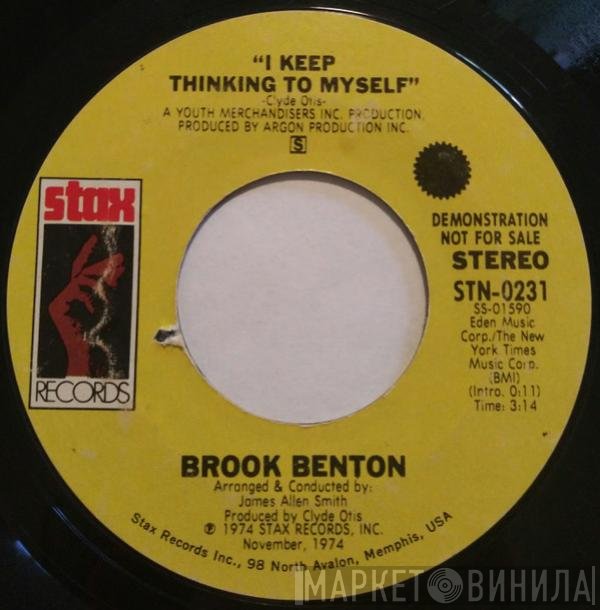 Brook Benton  - I Keep Thinking To Myself