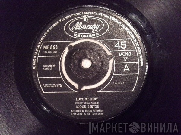 Brook Benton - Love Me Now