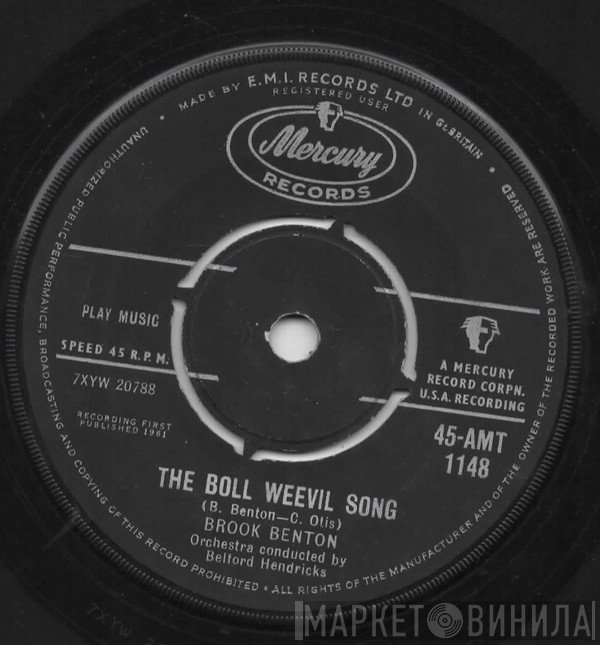 Brook Benton - The Boll Weevil Song