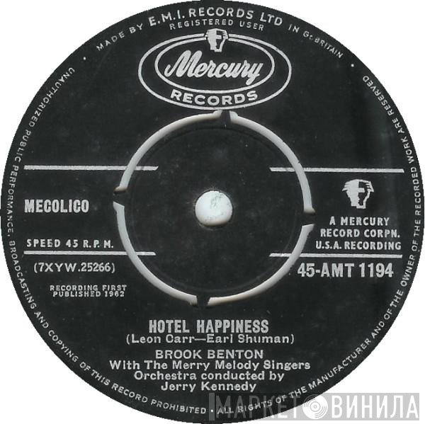 Brook Benton, The Merry Melody Singers - Hotel Happiness