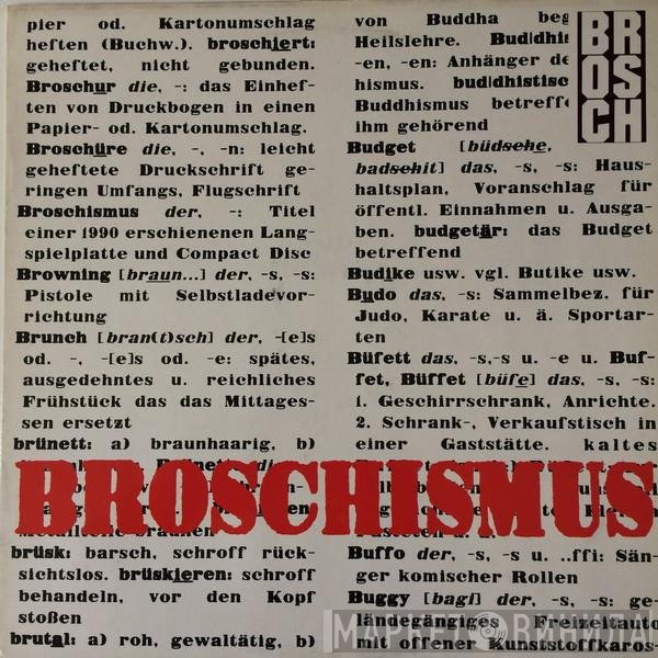 Brosch  - Broschismus