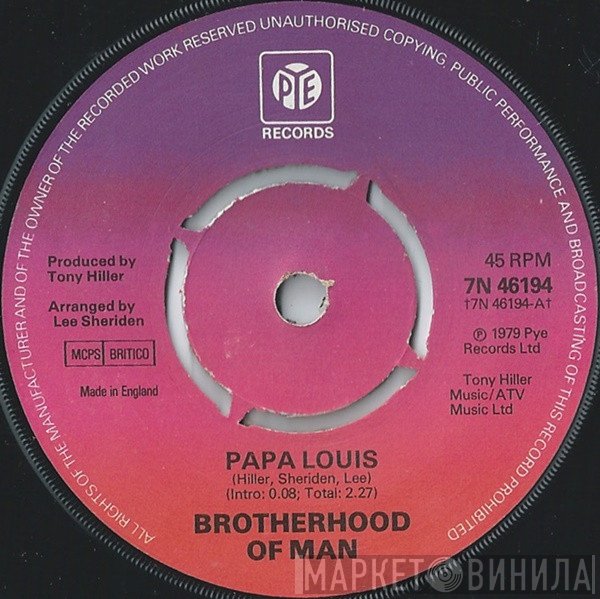 Brotherhood Of Man - Papa Louis