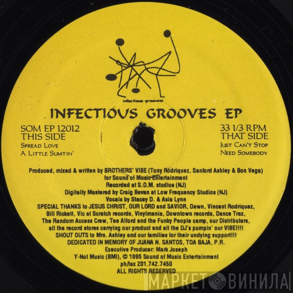 Brothers' Vibe - Infectious Grooves EP