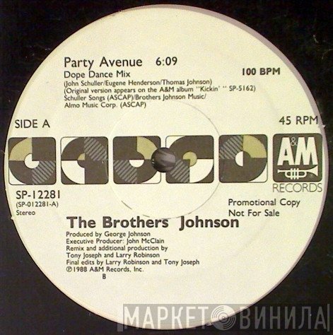 Brothers Johnson  - Party Avenue