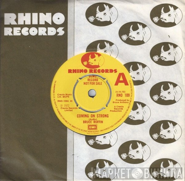 Bruce Ruffin - Coming On Strong / Crazy People