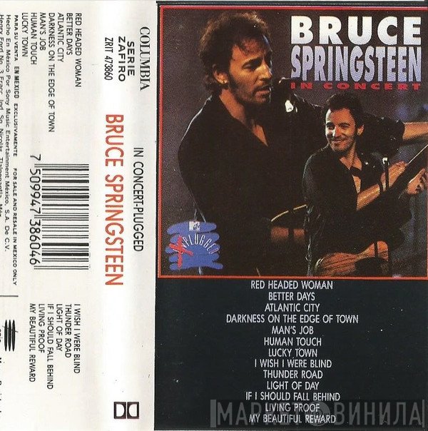 Bruce Springsteen  - In Concert / MTV Plugged