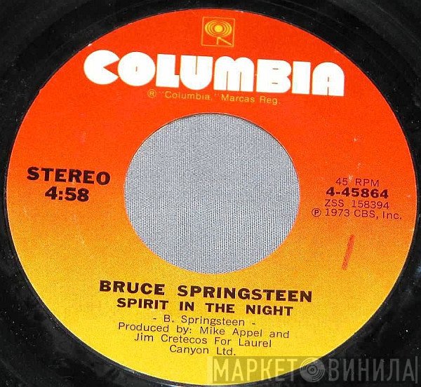 Bruce Springsteen  - Spirit In The Night / For You