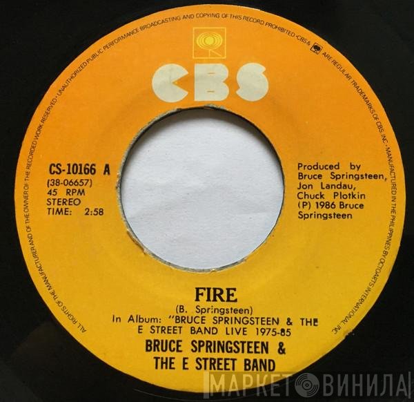 Bruce Springsteen & The E-Street Band  - Fire