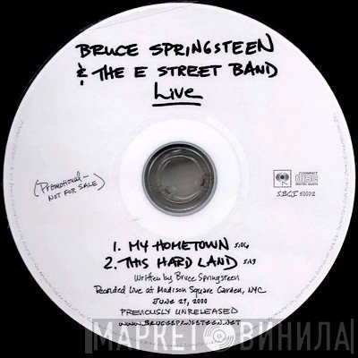 Bruce Springsteen & The E-Street Band  - Live